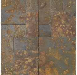 Mosaico Pedra Pedra Ferro Ferrugem Quadrante – Sahel Stones
